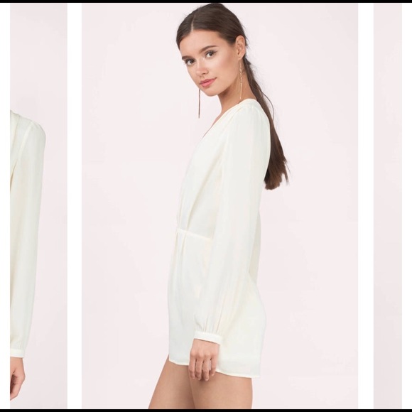 TOBI Java Cream Romper - Picture 2 of 4